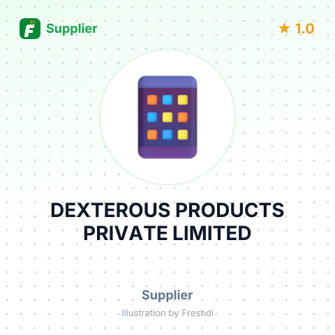 DEXTEROUS PRODUCTS PRIVATE LIMITED – summary card, no photo uploaded yet