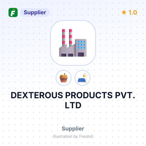 DEXTEROUS PRODUCTS PVT. LTD – summary card, no photo uploaded yet