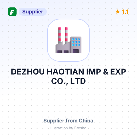 DEZHOU HAOTIAN IMP & EXP CO., LTD – summary card, no photo uploaded yet