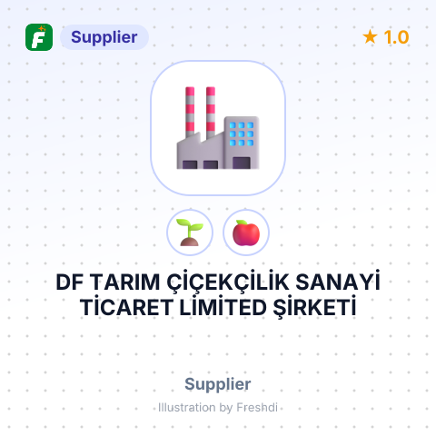 DF TARIM ÇİÇEKÇİLİK SANAYİ TİCARET LİMİTED ŞİRKETİ – summary card, no photo uploaded yet