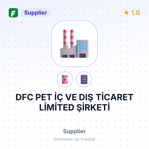 DFC PET İÇ VE DIŞ TİCARET LİMİTED ŞİRKETİ – summary card, no photo uploaded yet
