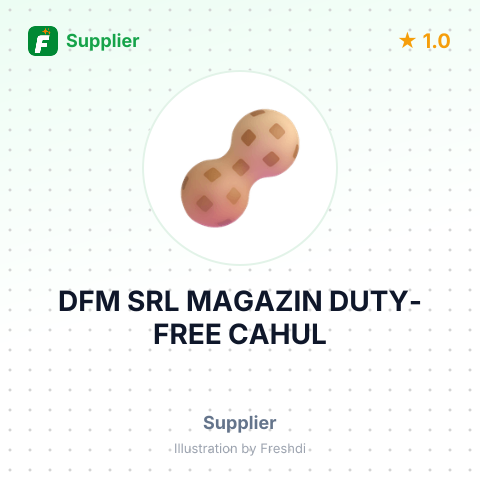DFM SRL MAGAZIN DUTY-FREE CAHUL – summary card, no photo uploaded yet