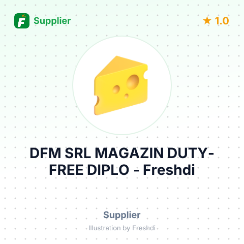 DFM SRL MAGAZIN DUTY-FREE DIPLO – summary card, no photo uploaded yet