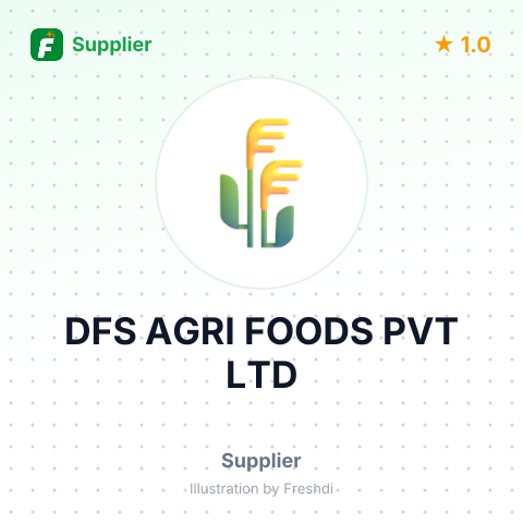 DFS AGRI FOODS PVT LTD – summary card, no photo uploaded yet