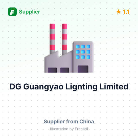DG Guangyao Lignting Limited – summary card, no photo uploaded yet