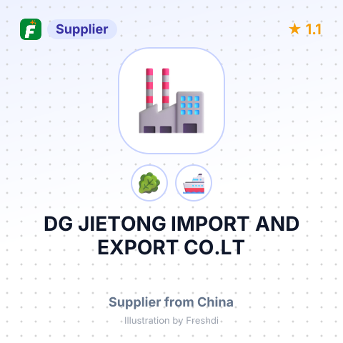 DG JIETONG IMPORT AND EXPORT CO.LT – summary card, no photo uploaded yet