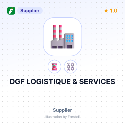DGF LOGISTIQUE & SERVICES – summary card, no photo uploaded yet