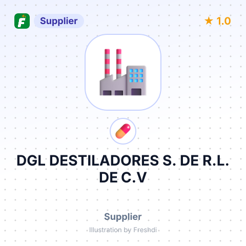 DGL DESTILADORES S. DE R.L. DE C.V – summary card, no photo uploaded yet