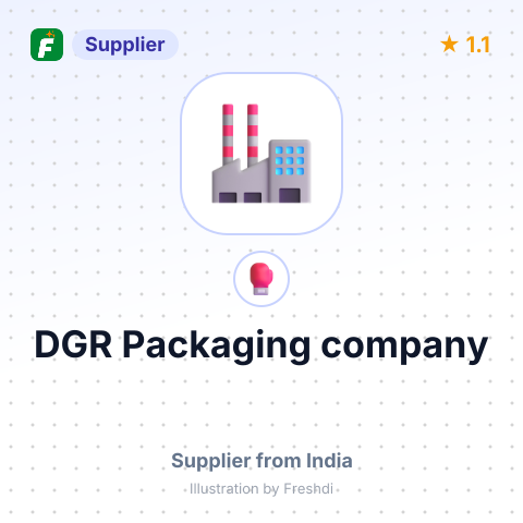 DGR Packaging company – summary card, no photo uploaded yet