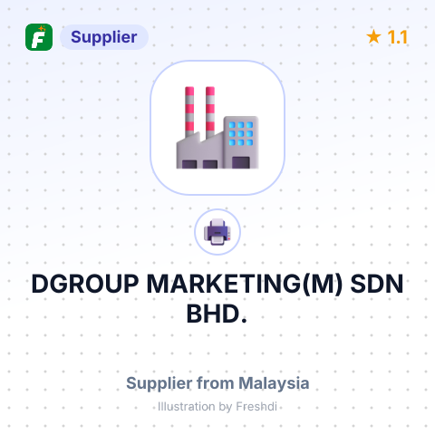 DGROUP MARKETING(M) SDN BHD. – summary card, no photo uploaded yet