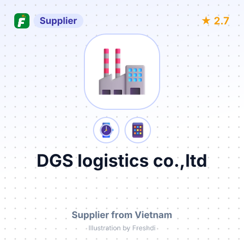 DGS logistics co.,ltd – summary card, no photo uploaded yet