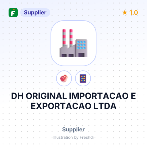DH ORIGINAL IMPORTACAO E EXPORTACAO LTDA – summary card, no photo uploaded yet