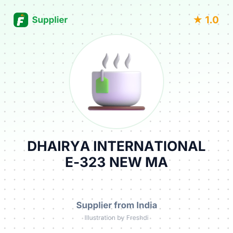 DHAIRYA INTERNATIONAL E-323,NEW MA – summary card, no photo uploaded yet