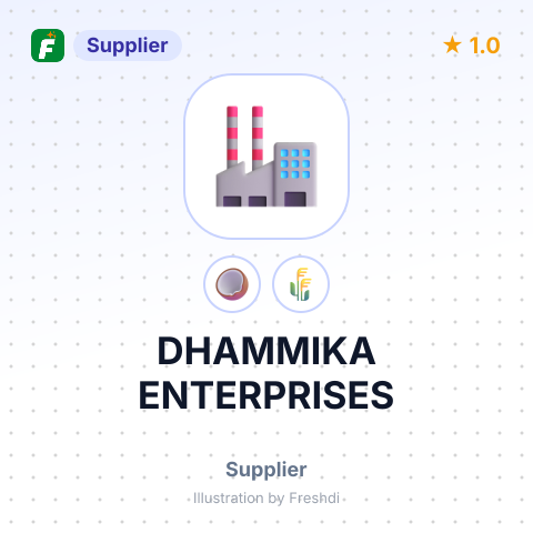 DHAMMIKA ENTERPRISES – summary card, no photo uploaded yet