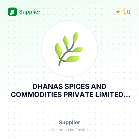 DHANAS SPICES AND COMMODITIES PRIVATE LIMITED – summary card, no photo uploaded yet