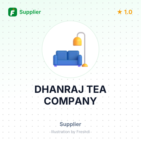 DHANRAJ TEA COMPANY – summary card, no photo uploaded yet