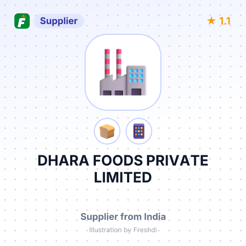 DHARA FOODS PRIVATE LIMITED – summary card, no photo uploaded yet