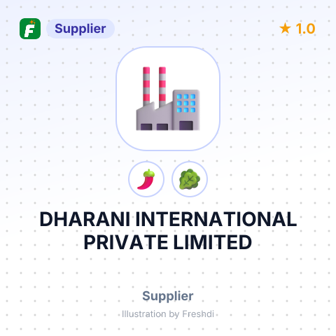 DHARANI INTERNATIONAL PRIVATE LIMITED – summary card, no photo uploaded yet