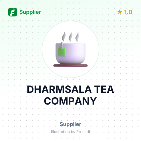 DHARMSALA TEA COMPANY – summary card, no photo uploaded yet