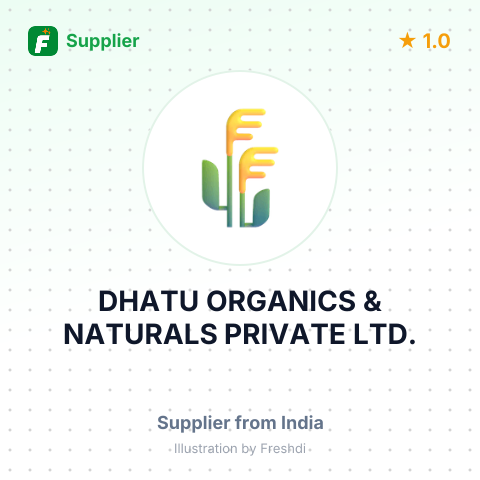 DHATU ORGANICS & NATURALS PRIVATE LTD. – summary card, no photo uploaded yet