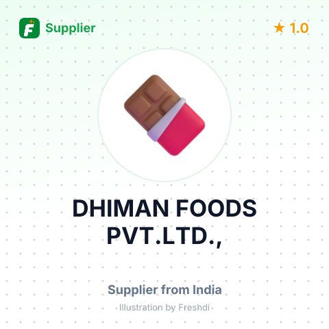 DHIMAN FOODS PVT.LTD., – summary card, no photo uploaded yet