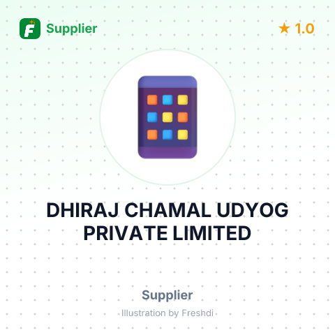 DHIRAJ CHAMAL UDYOG PRIVATE LIMITED – summary card, no photo uploaded yet