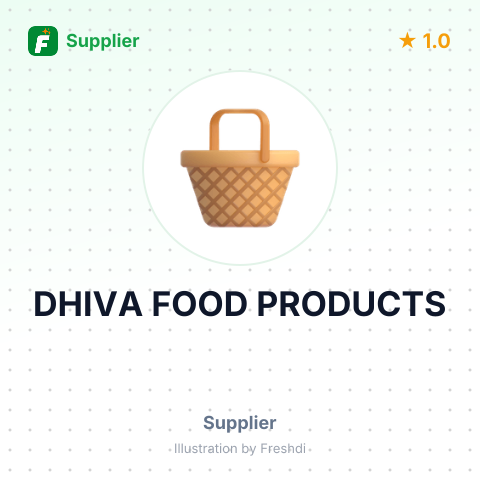 DHIVA FOOD PRODUCTS – summary card, no photo uploaded yet