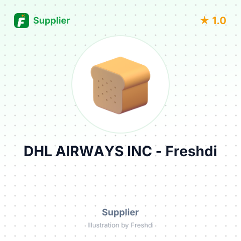 DHL AIRWAYS INC – summary card, no photo uploaded yet