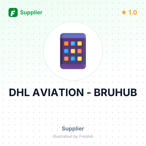 DHL AVIATION - BRUHUB – summary card, no photo uploaded yet