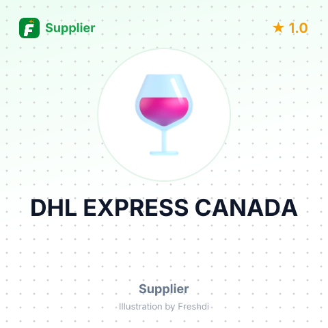 DHL EXPRESS CANADA – summary card, no photo uploaded yet