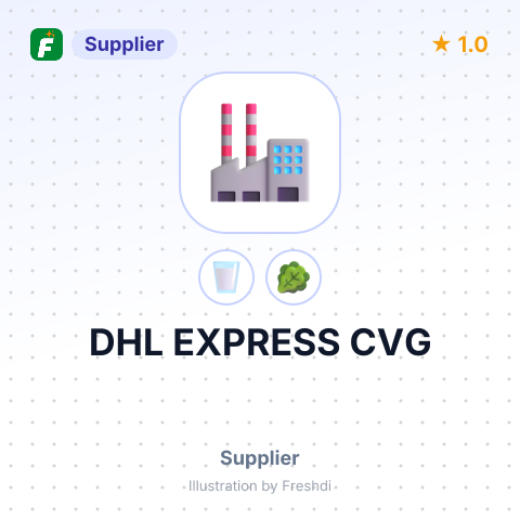 DHL EXPRESS CVG – summary card, no photo uploaded yet