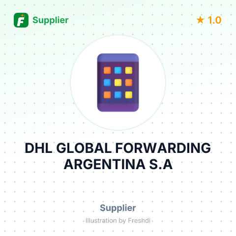 DHL GLOBAL FORWARDING ARGENTINA S.A – summary card, no photo uploaded yet