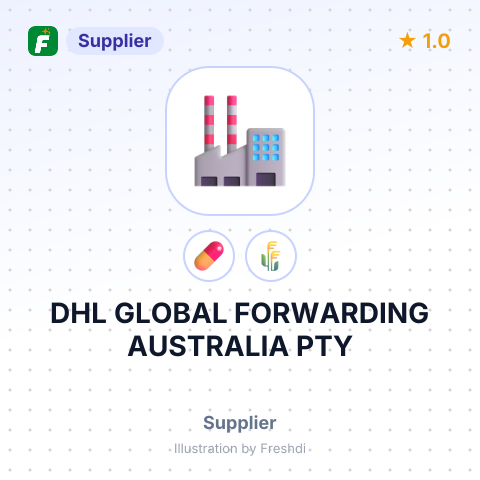DHL GLOBAL FORWARDING AUSTRALIA PTY – summary card, no photo uploaded yet