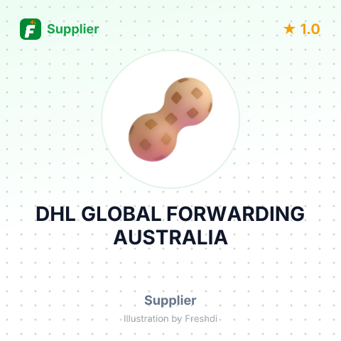 DHL GLOBAL FORWARDING AUSTRALIA – summary card, no photo uploaded yet