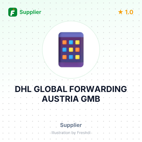 DHL GLOBAL FORWARDING AUSTRIA GMB – summary card, no photo uploaded yet