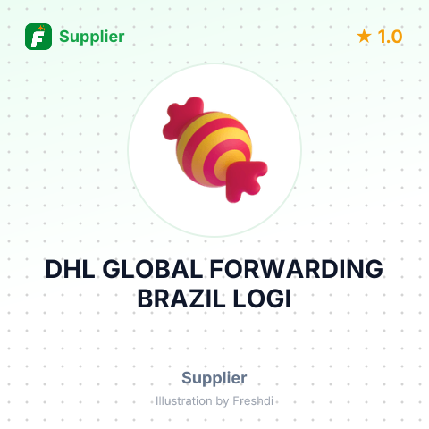 DHL GLOBAL FORWARDING BRAZIL LOGI – summary card, no photo uploaded yet