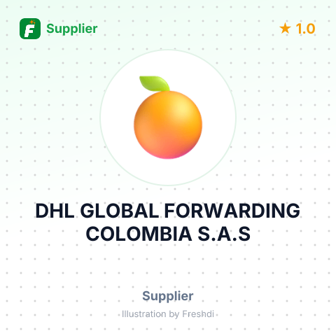 DHL GLOBAL FORWARDING COLOMBIA S.A.S – summary card, no photo uploaded yet