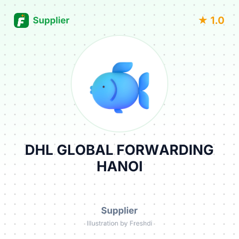 DHL GLOBAL FORWARDING HANOI – summary card, no photo uploaded yet