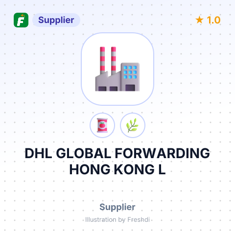 DHL GLOBAL FORWARDING HONG KONG L – summary card, no photo uploaded yet
