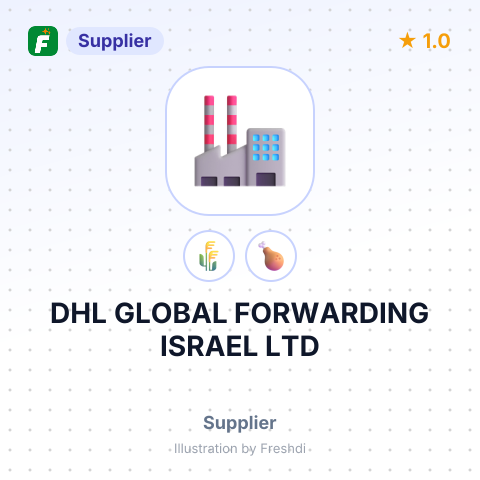 DHL GLOBAL FORWARDING ISRAEL LTD – summary card, no photo uploaded yet