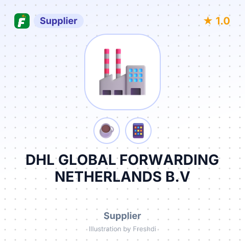 DHL GLOBAL FORWARDING NETHERLANDS B.V – summary card, no photo uploaded yet