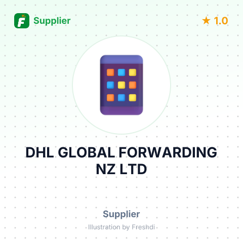 DHL GLOBAL FORWARDING NZ LTD – summary card, no photo uploaded yet