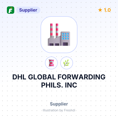 DHL GLOBAL FORWARDING PHILS. INC – summary card, no photo uploaded yet