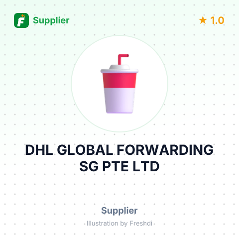 DHL GLOBAL FORWARDING SG PTE LTD – summary card, no photo uploaded yet