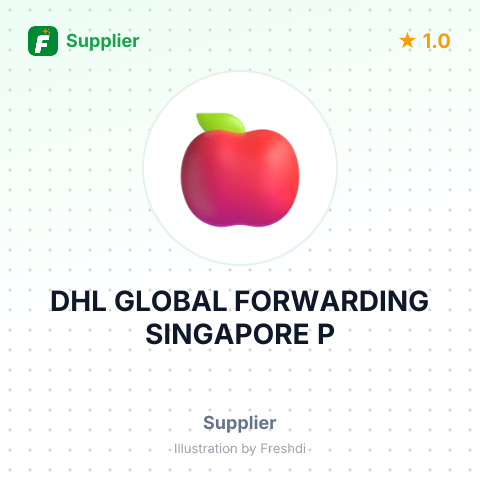 DHL GLOBAL FORWARDING SINGAPORE P – summary card, no photo uploaded yet