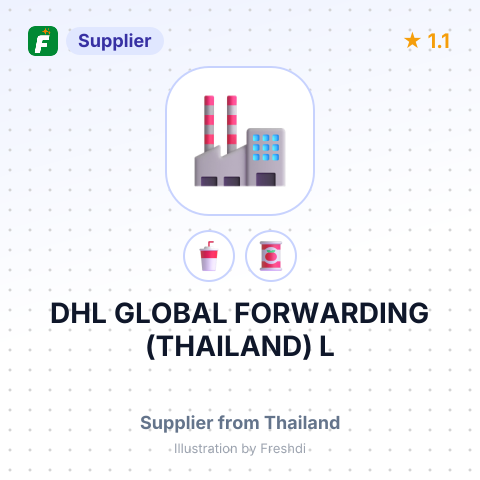 DHL GLOBAL FORWARDING (THAILAND) L – summary card, no photo uploaded yet