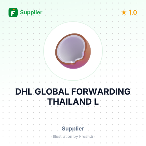 DHL GLOBAL FORWARDING THAILAND L – summary card, no photo uploaded yet