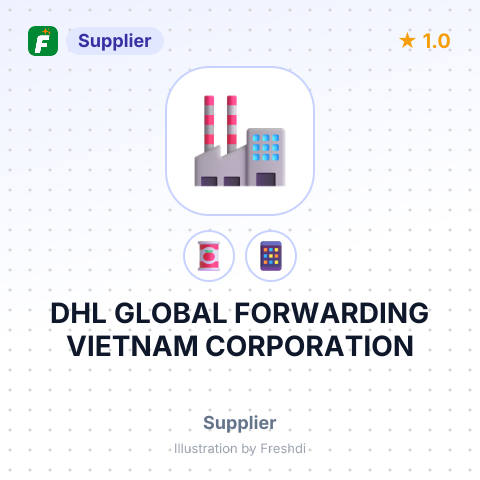 DHL GLOBAL FORWARDING VIETNAM CORPORATION – summary card, no photo uploaded yet