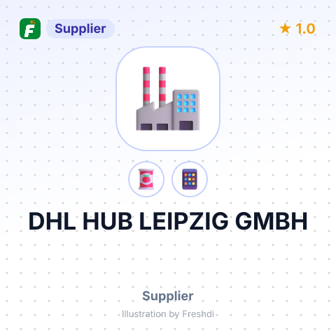 DHL HUB LEIPZIG GMBH – summary card, no photo uploaded yet