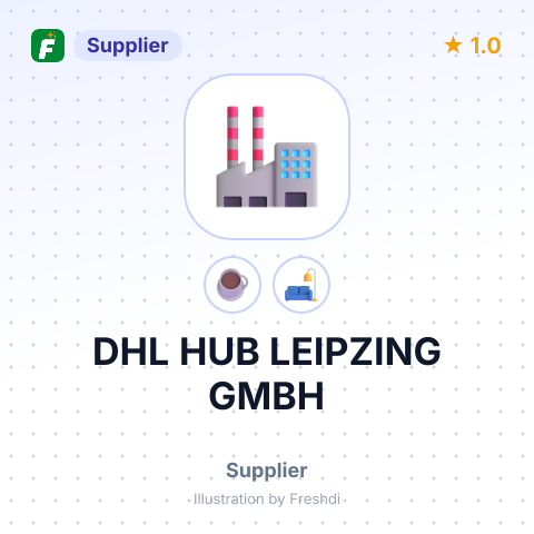 DHL HUB LEIPZING GMBH – summary card, no photo uploaded yet